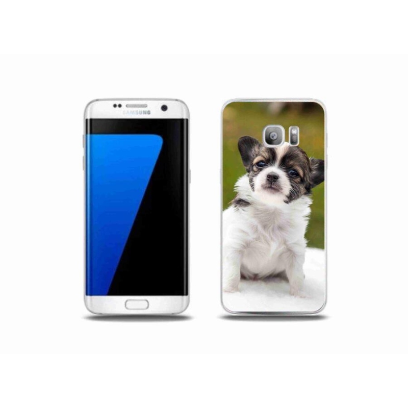 Gél tok mmCase Samsung Galaxy S7 Edge készülékhez - chihuahua 4