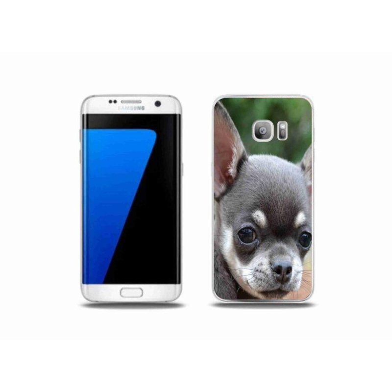 Gél tok mmCase Samsung Galaxy S7 Edge készülékhez - chihuahua