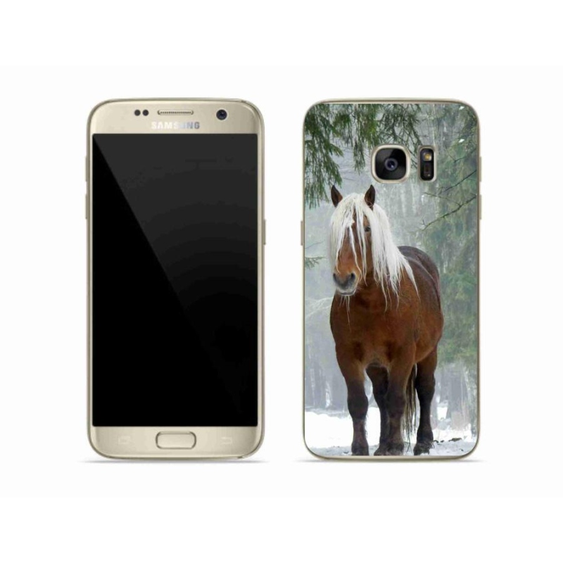 Gél tok mmCase Samsung Galaxy S7 készülékhez - ló az erdőben