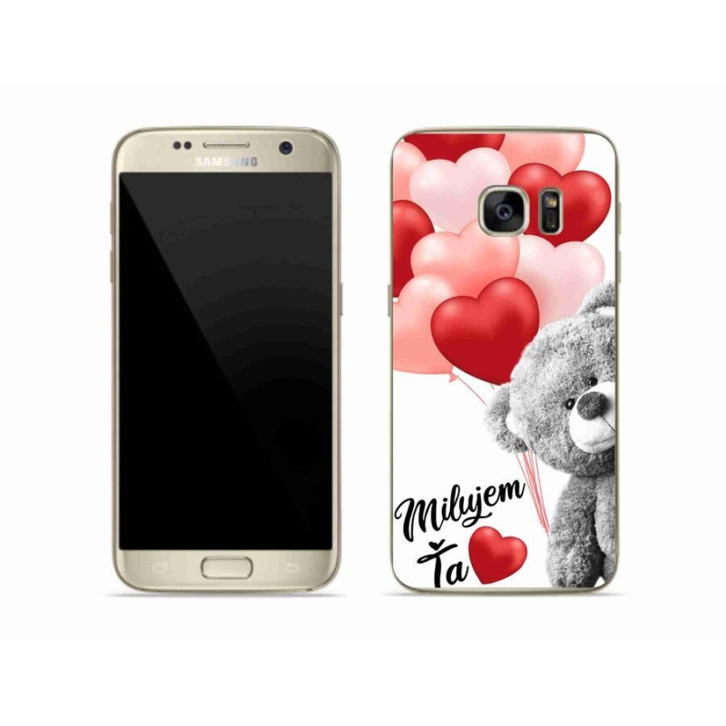 Gél tok mmCase a Samsung Galaxy S7 készülékhez - Szeretlek