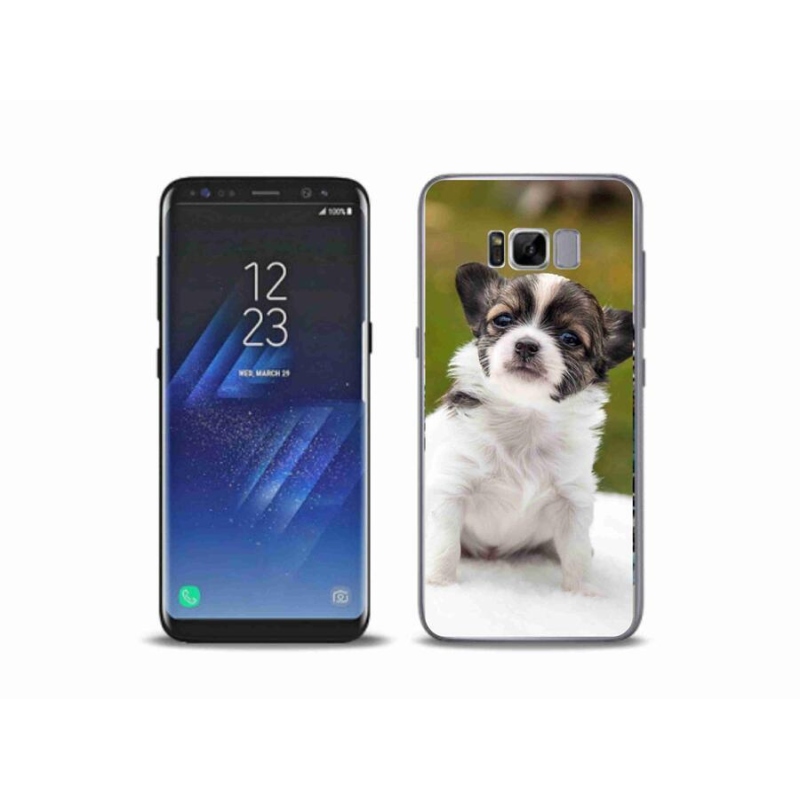 Gél tok mmCase mobiltelefonhoz Samsung Galaxy S8 Plus - chihuahua 4