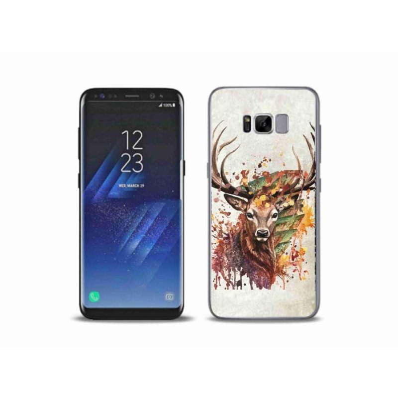 Gél tok mmCase a Samsung Galaxy S8 Plus készülékhez - szarvas 1