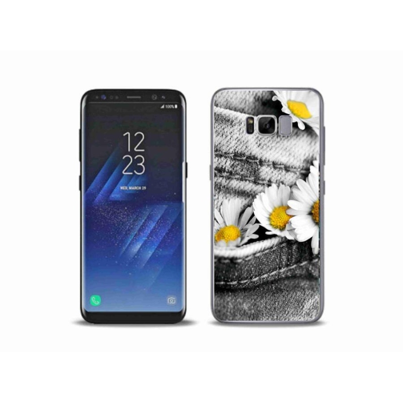 Gél tok mmCase Samsung Galaxy S8 Plus készülékhez - Százszorszépek