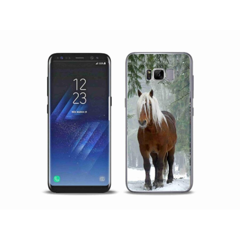 Gél tok mmCase Samsung Galaxy S8 Plus készülékhez - ló az erdőben