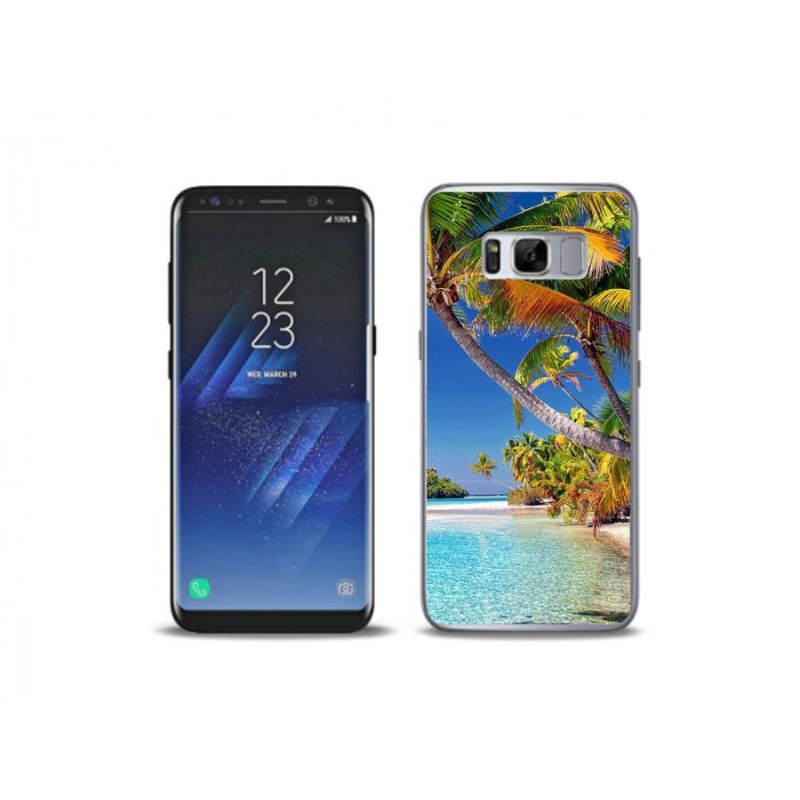 Gél tok mmCase Samsung Galaxy S8 Plus készülékhez - tengerparti tengerpart
