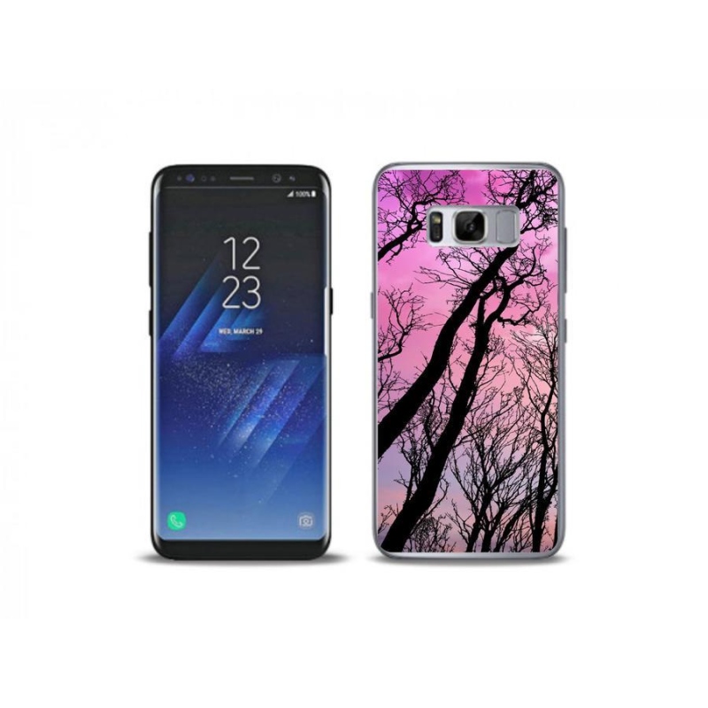 Gél tok mmCase Samsung Galaxy S8 Plus készülékhez - kidőlt fák