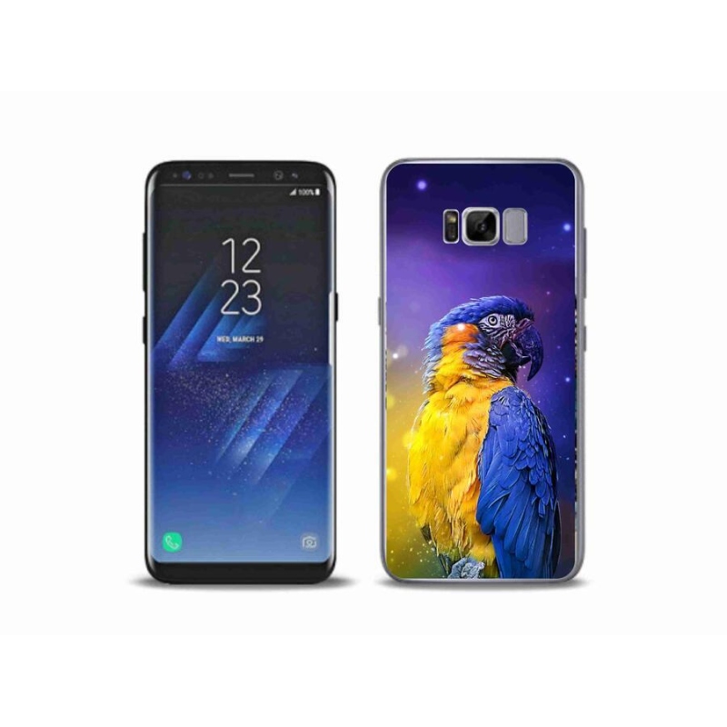 Gél tok mmCase Samsung Galaxy S8 Plus készülékhez - papagáj ara 1