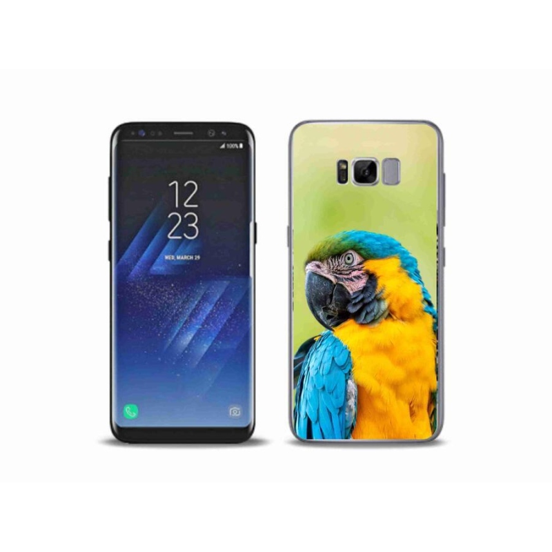 Gél tok mmCase Samsung Galaxy S8 Plus készülékhez - papagáj ara 2
