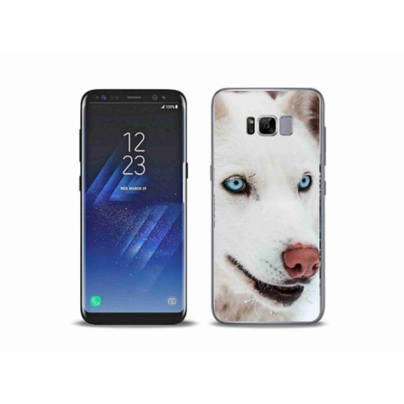 Gél tok mmCase Samsung Galaxy S8 Plus készülékhez - kutyaszemmel nézet