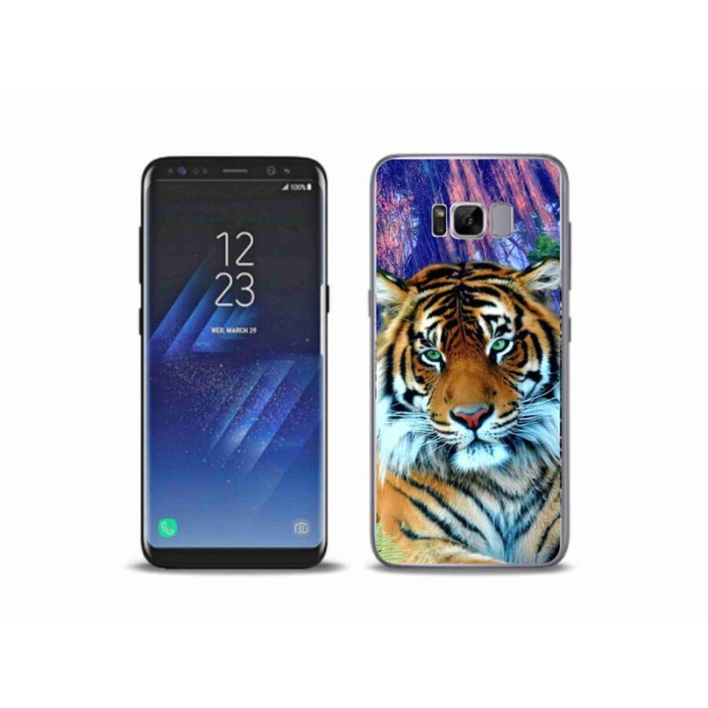 Gél tok mmCase Samsung Galaxy S8 Plus készülékhez - tigris