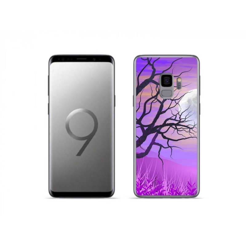 Gél tok mmCase Samsung Galaxy S9 készülékhez - rajzfilmes kidőlt fa