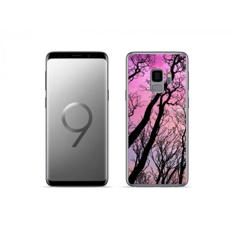 Gél tok mmCase a Samsung Galaxy S9 készülékhez - kidőlt fák