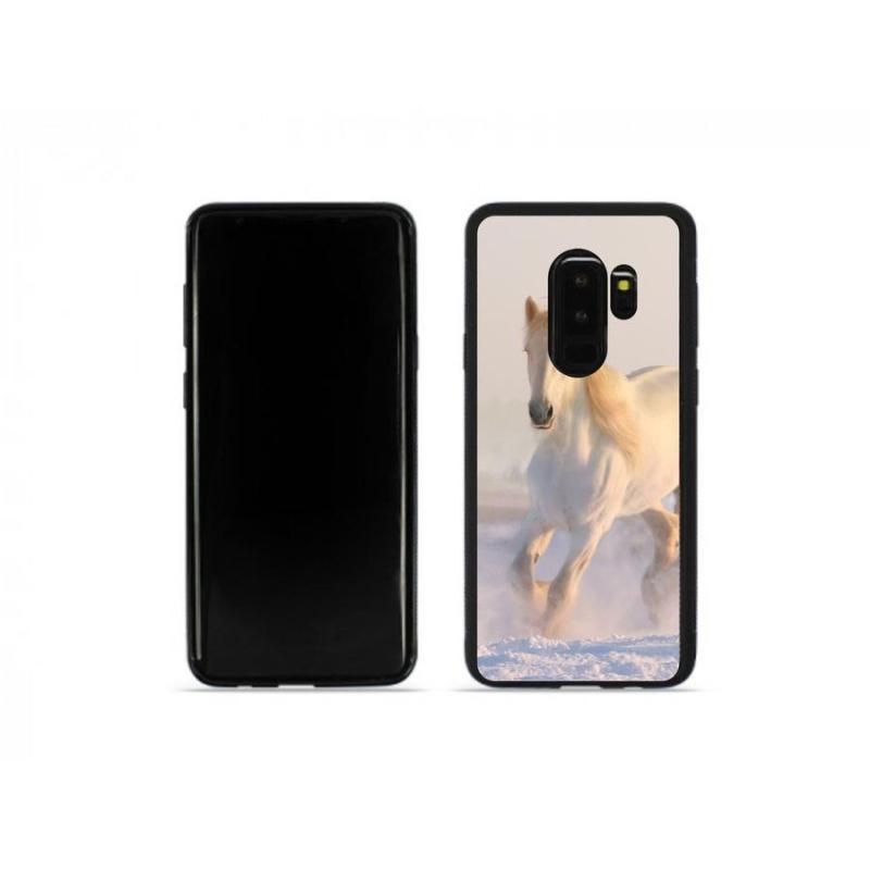 Gél tok mmCase Samsung Galaxy S9 Plus készülékhez - ló a hóban