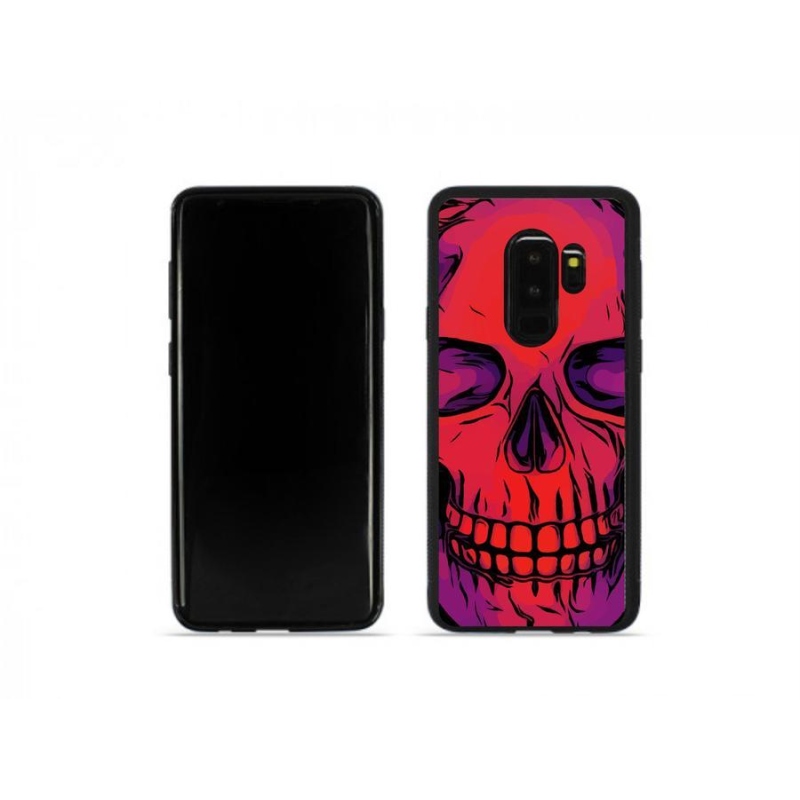 Zselés tok mmCase Samsung Galaxy S9 Plus készülékhez - koponya