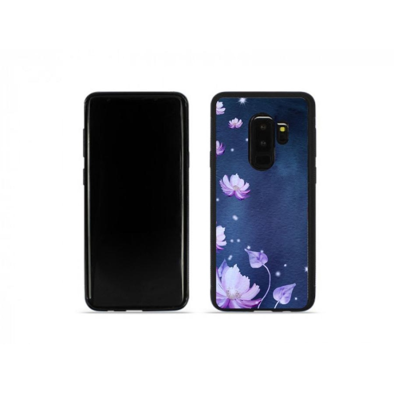 Gél tok mmCase mobiltelefonhoz Samsung Galaxy S9 Plus - hulló virágok