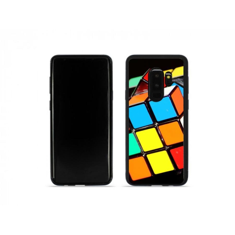 Gél tok mmCase Samsung Galaxy S9 Plus készülékhez - Rubik-kocka