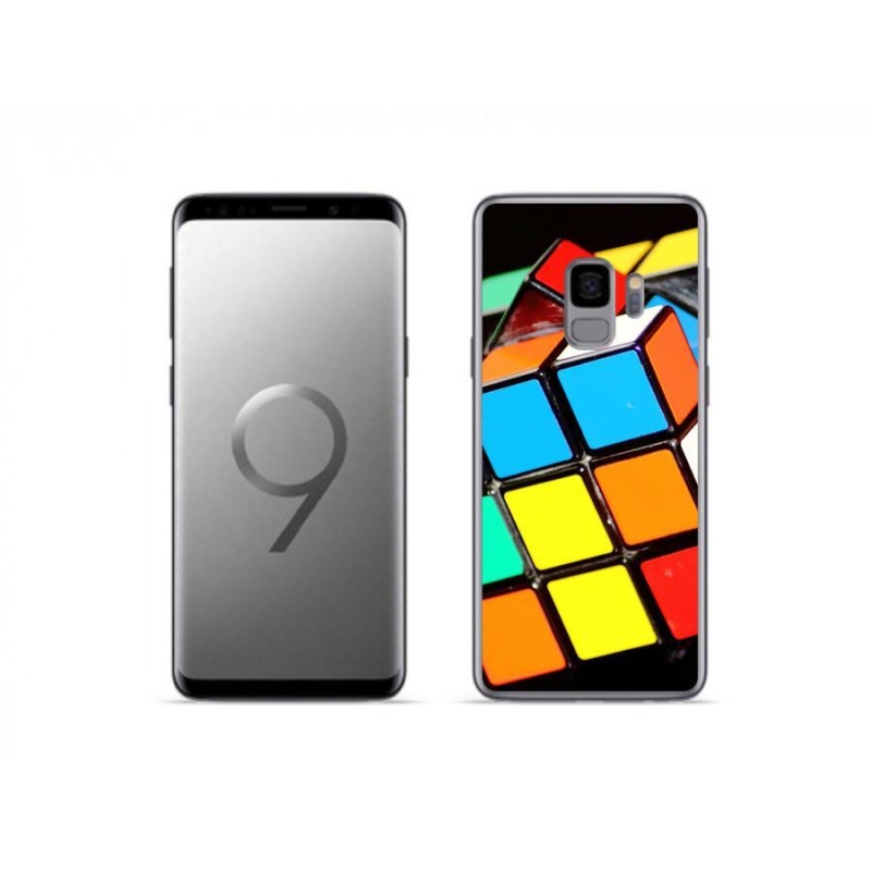 Gél tok mmCase Samsung Galaxy S9 készülékhez - Rubik-kocka