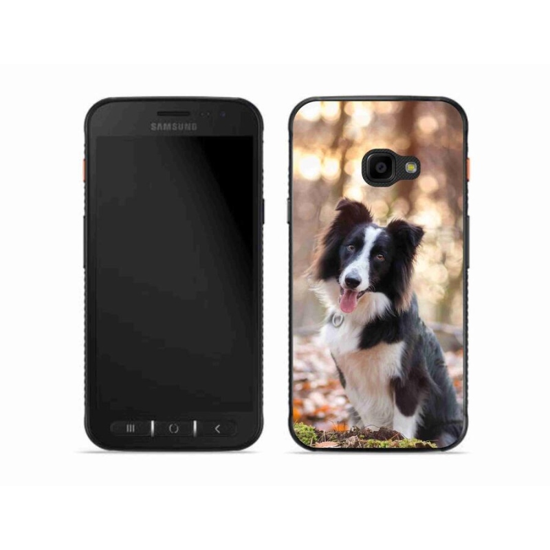 Gél tok mmCase a Samsung Galaxy Xcover 4S készülékhez - border colie 1