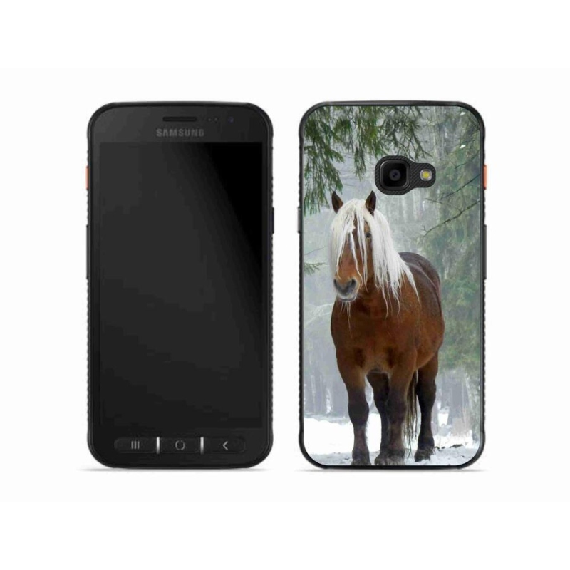 Gél tok mmCase a Samsung Galaxy Xcover 4S készülékhez - ló az erdőben