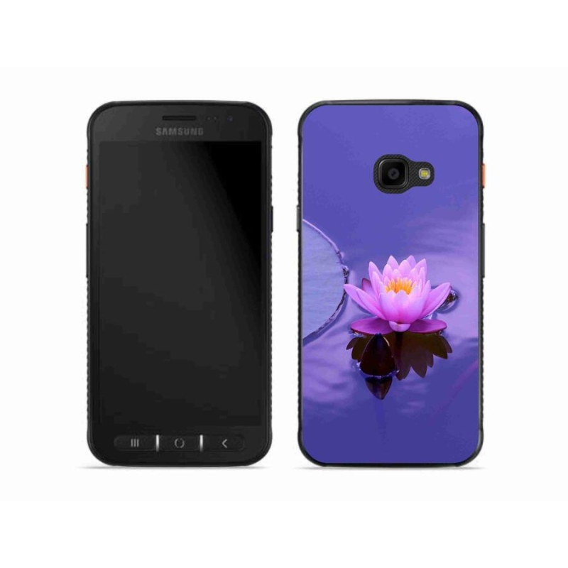 Gél tok mmCase a Samsung Galaxy Xcover 4S készülékhez - virág a vízen