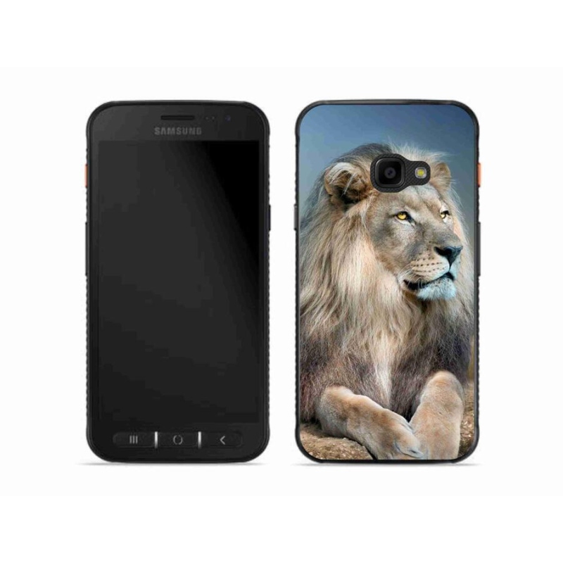 Gél tok mmCase a Samsung Galaxy Xcover 4S készülékhez - Lion 1