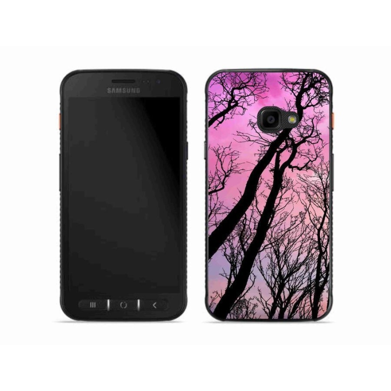 Gél tok mmCase a Samsung Galaxy Xcover 4S készülékhez - kidőlt fák