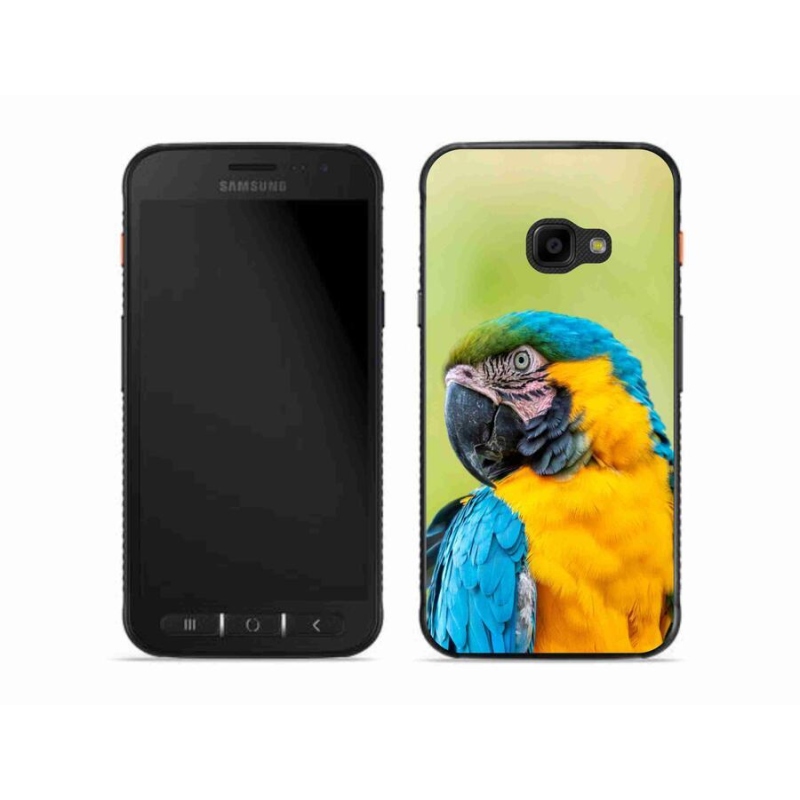 Gél tok mmCase a Samsung Galaxy Xcover 4S készülékhez - papagáj ara 2
