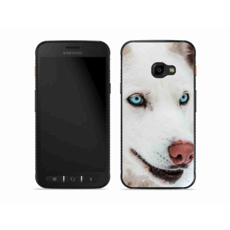 Gél tok mmCase a Samsung Galaxy Xcover 4S készülékhez - kutyaszemmel nézve