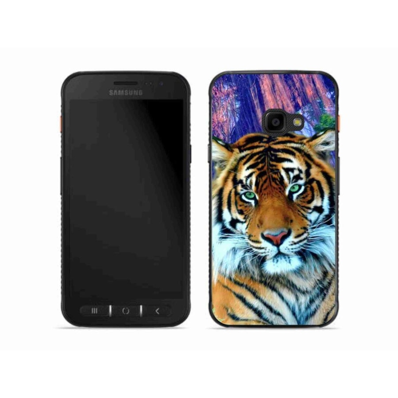 Gél tok mmCase a Samsung Galaxy Xcover 4S készülékhez - tigris