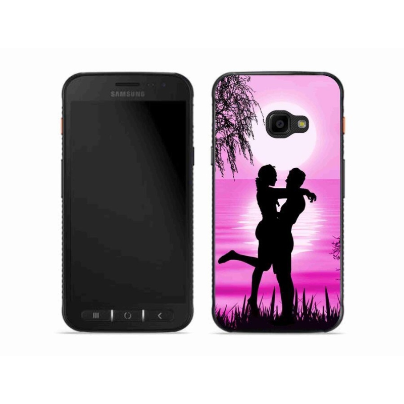 Gél tok mmCase a Samsung Galaxy Xcover 4S készülékhez - naplemente