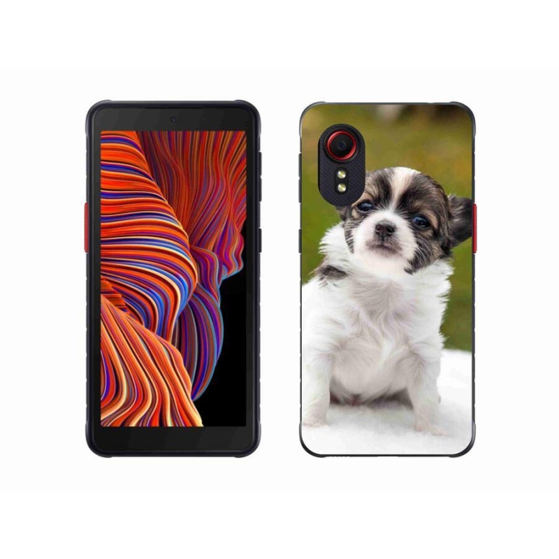 Gél tok mmCase mobil Samsung Galaxy Xcover 5 - chihuahua 4