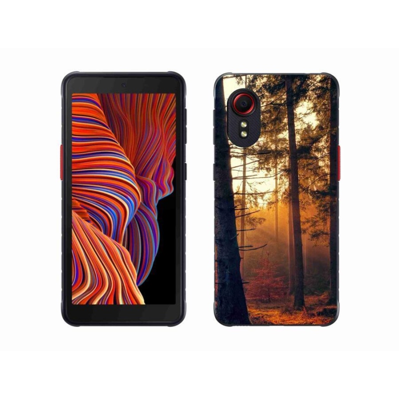 Gél tok mmCase Samsung Galaxy Xcover 5 - erdei színben