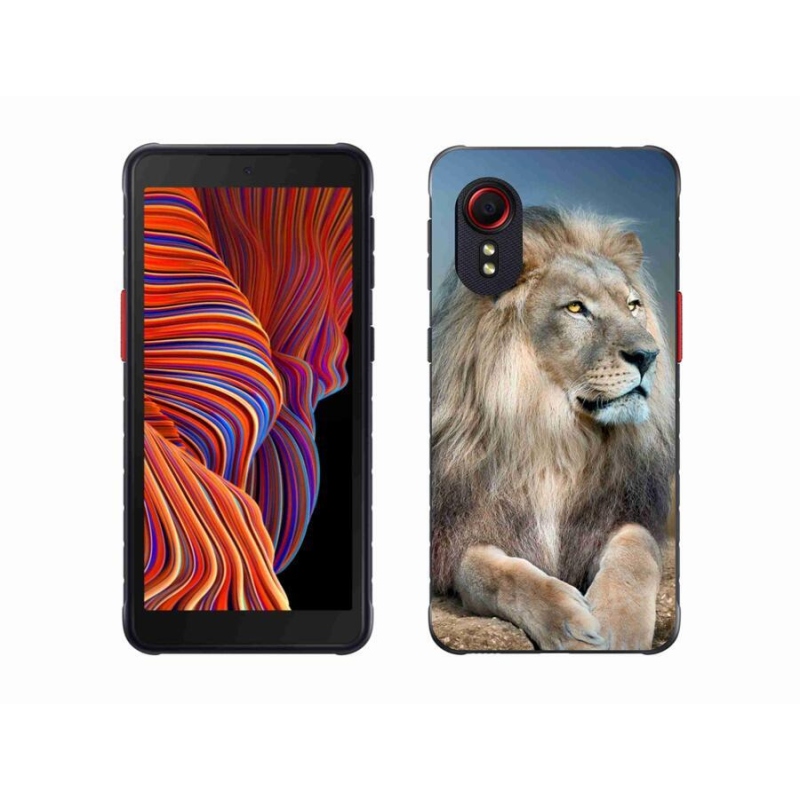 Gél tok mmCase a Samsung Galaxy Xcover 5 készülékhez - Lion 1