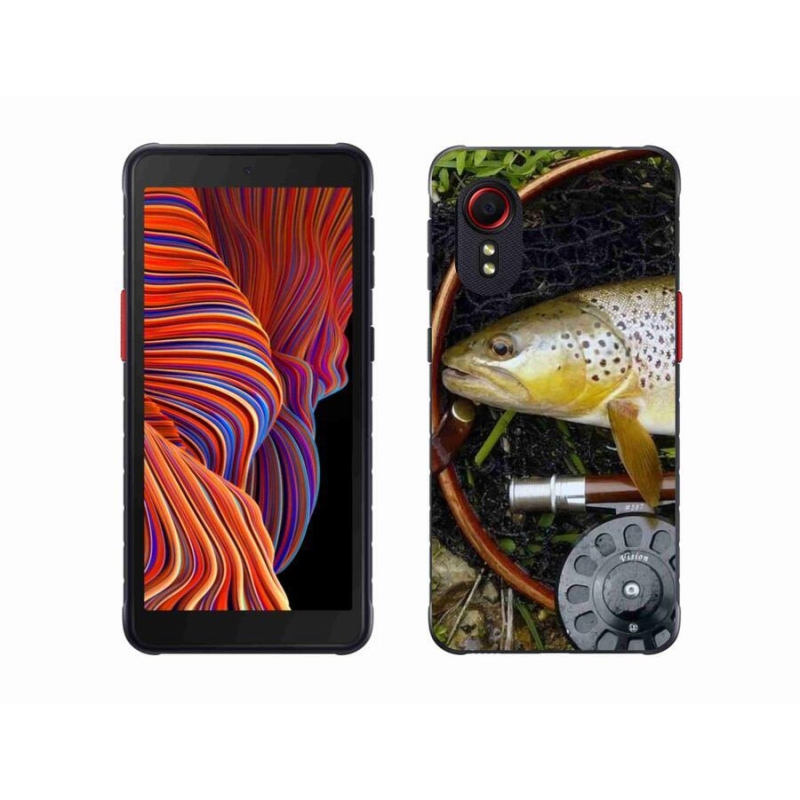 Gél tok mmCase mobil Samsung Galaxy Xcover 5 - trout 2