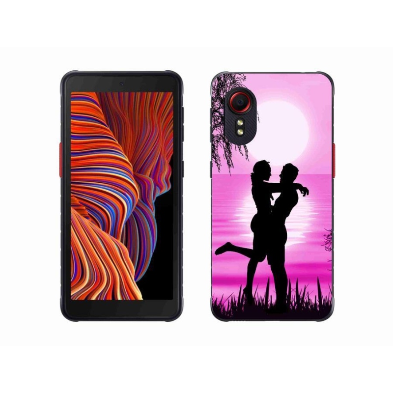 Gél tok mmCase a Samsung Galaxy Xcover 5 készülékhez - naplemente
