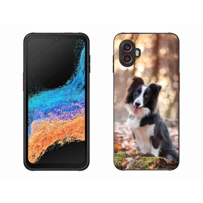 Gél tok mmCase mobiltelefonhoz Samsung Galaxy Xcover 6 Pro - border colie 1