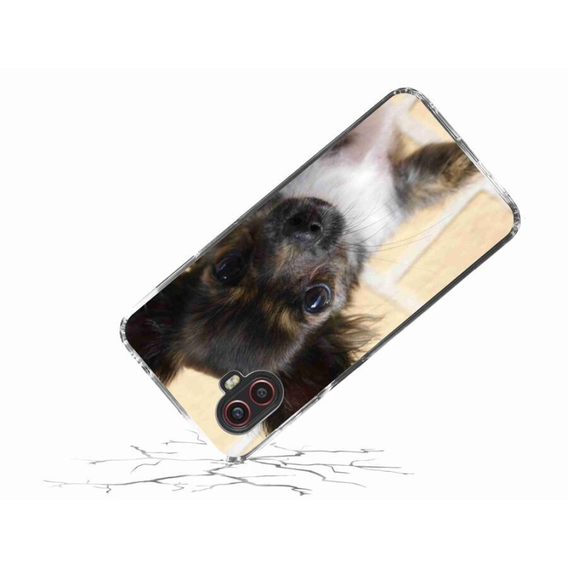 Gél tok mmCase mobil Samsung Galaxy Xcover 6 Pro - chihuahua 2