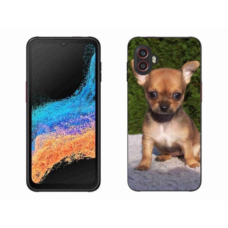 Gél tok mmCase mobil Samsung Galaxy Xcover 6 Pro - chihuahua 3