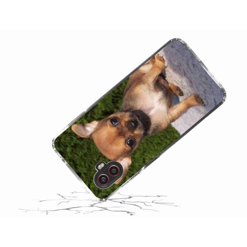Gél tok mmCase mobil Samsung Galaxy Xcover 6 Pro - chihuahua 3