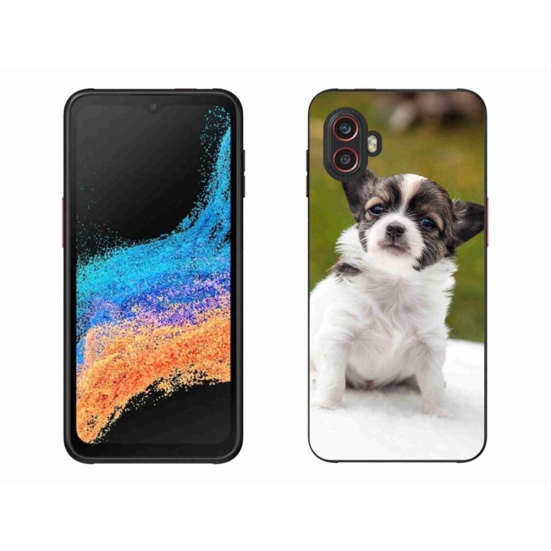 Gél tok mmCase mobil Samsung Galaxy Xcover 6 Pro - chihuahua 4