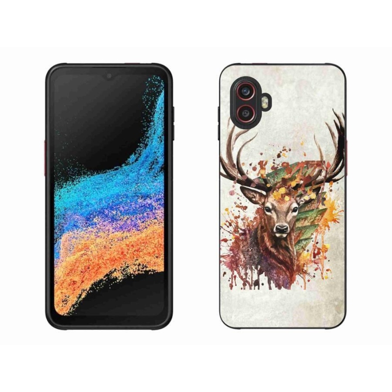 Gél tok mmCase a Samsung Galaxy Xcover 6 Pro készülékhez - szarvas 1