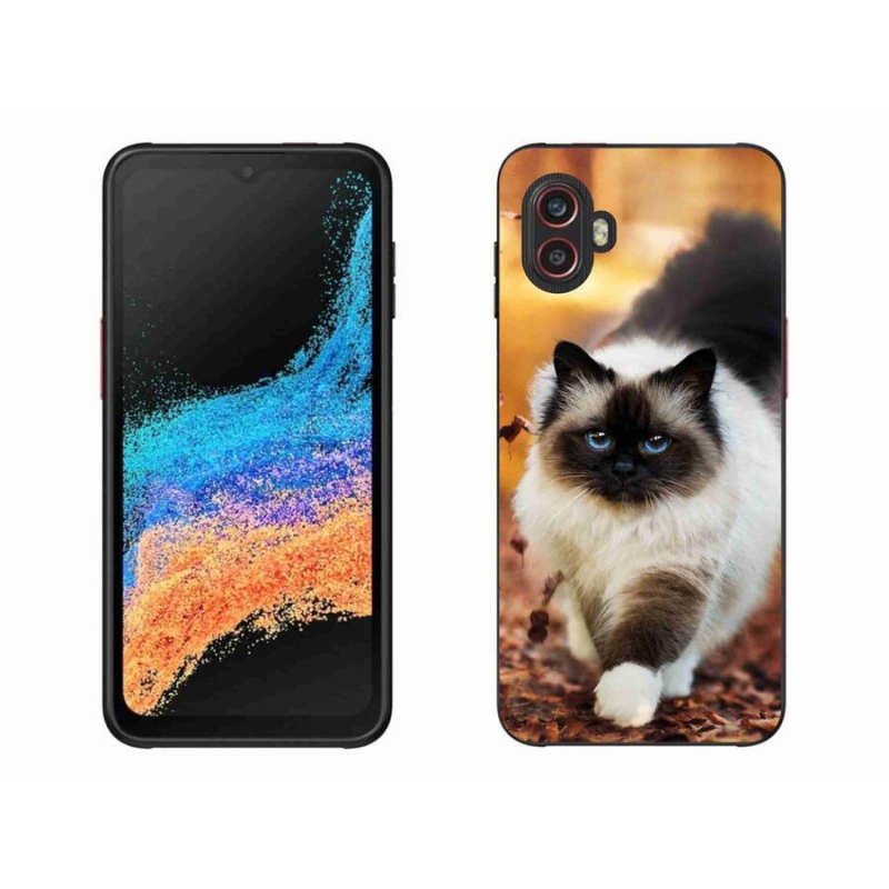 Gél tok mmCase a Samsung Galaxy Xcover 6 Pro készülékhez - macska