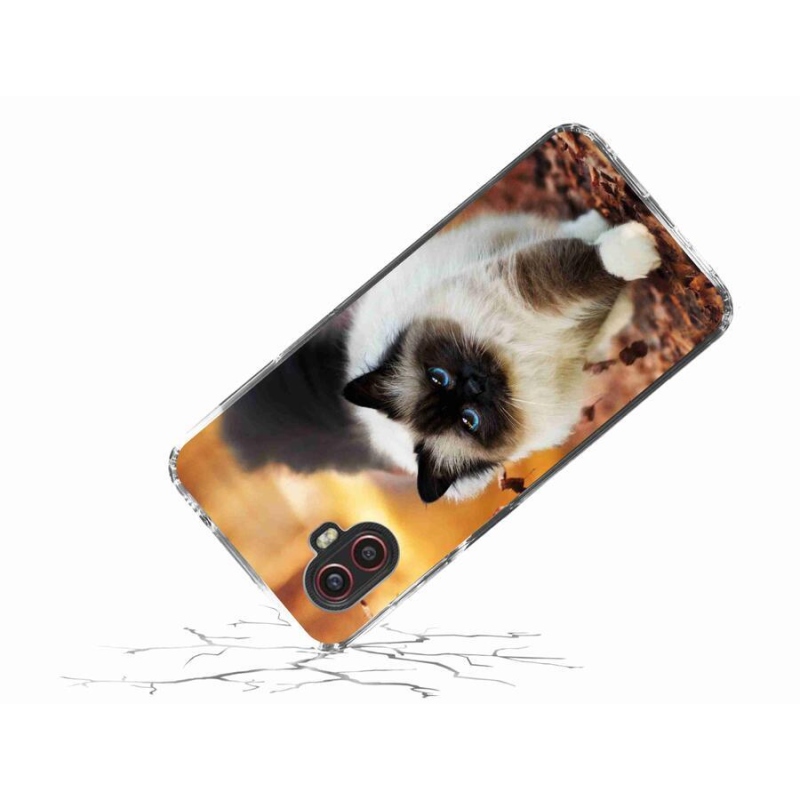 Gél tok mmCase a Samsung Galaxy Xcover 6 Pro készülékhez - macska