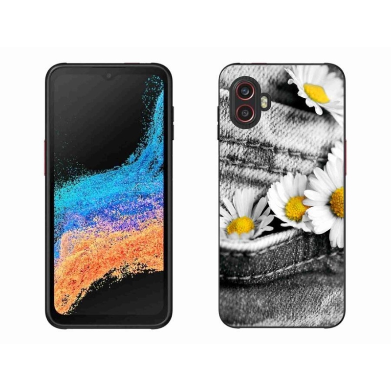 Gél tok mmCase mobiltelefonhoz Samsung Galaxy Xcover 6 Pro - százszorszépek