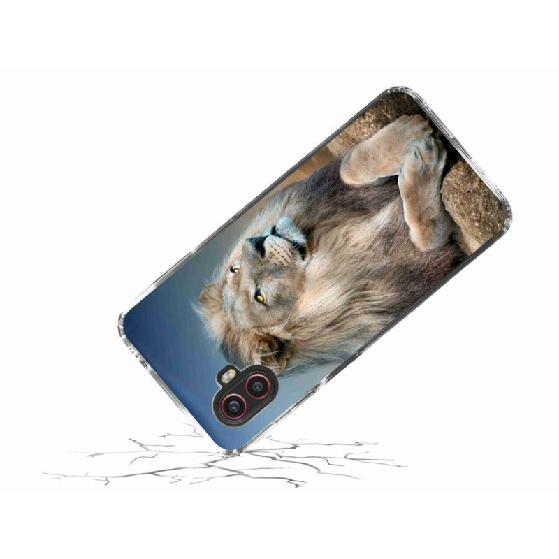Gél tok mmCase a Samsung Galaxy Xcover 6 Pro készülékhez - Lion 1