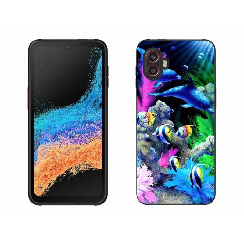 Gél tok mmCase a Samsung Galaxy Xcover 6 Pro készülékhez - tengeri világ
