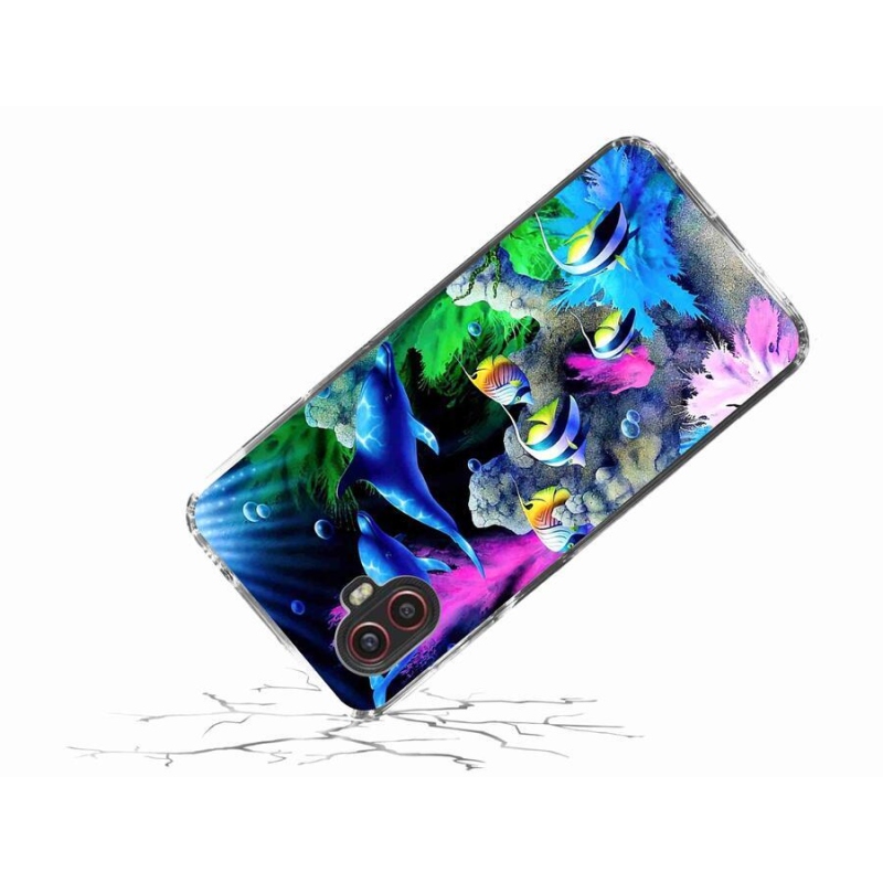 Gél tok mmCase a Samsung Galaxy Xcover 6 Pro készülékhez - tengeri világ