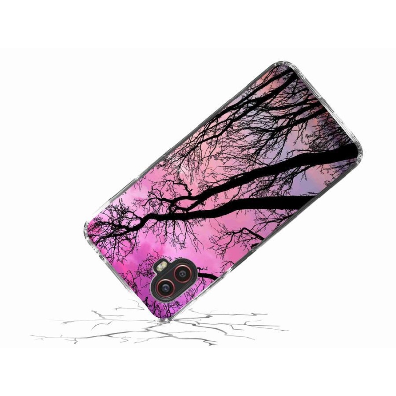 Gél tok mmCase a Samsung Galaxy Xcover 6 Pro készülékhez - kidőlt fák