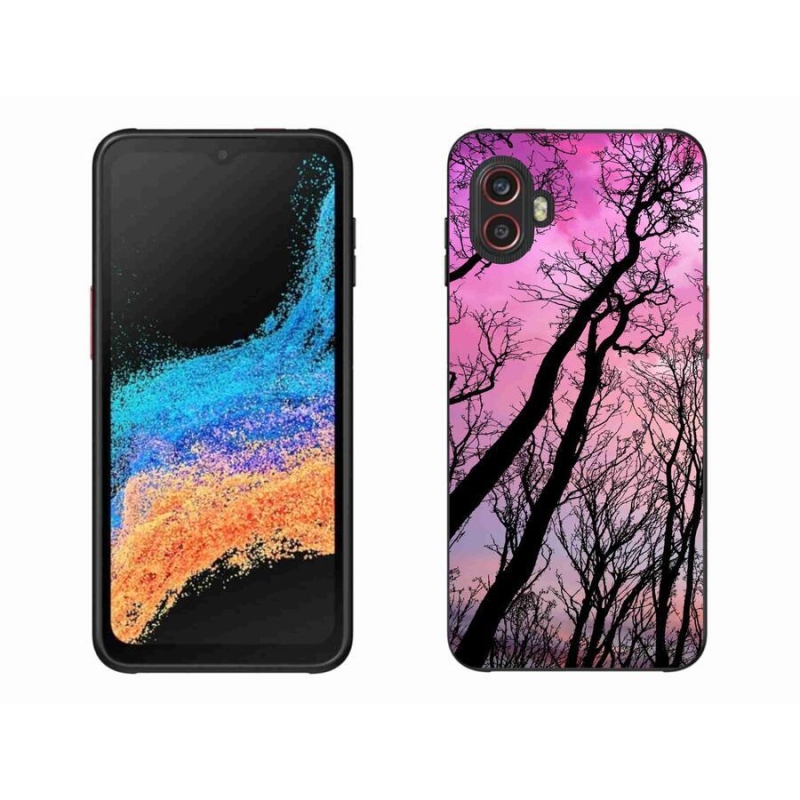 Gél tok mmCase a Samsung Galaxy Xcover 6 Pro készülékhez - kidőlt fák