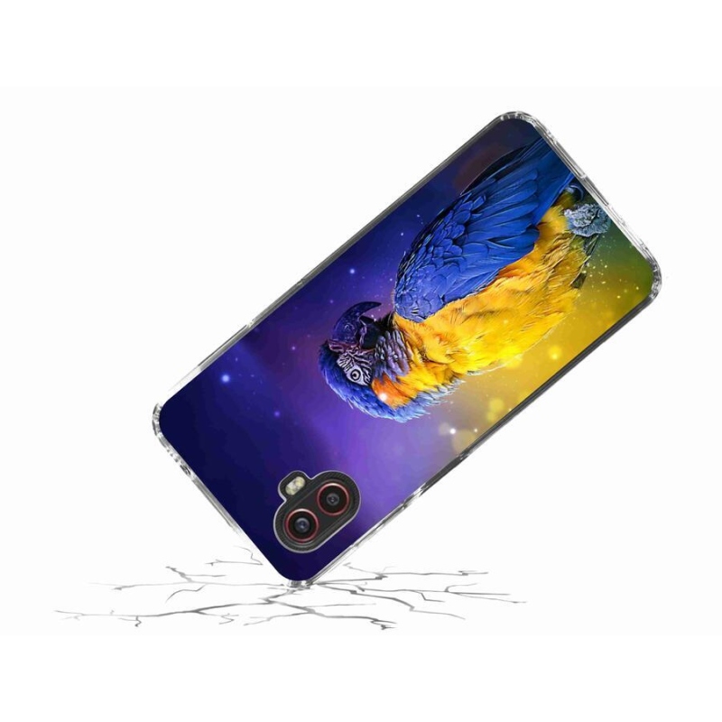 Gél tok mmCase a Samsung Galaxy Xcover 6 Pro készülékhez - papagáj ara 1